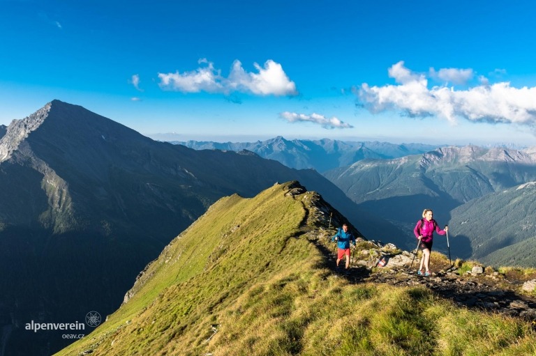 Nockberge Alpenverein OEAV.CZ Korutanské dálkové trasy