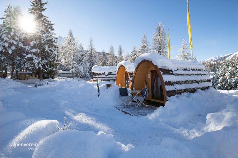 Wintercamping TCS Scuol Alpenverein OEAV.CZ