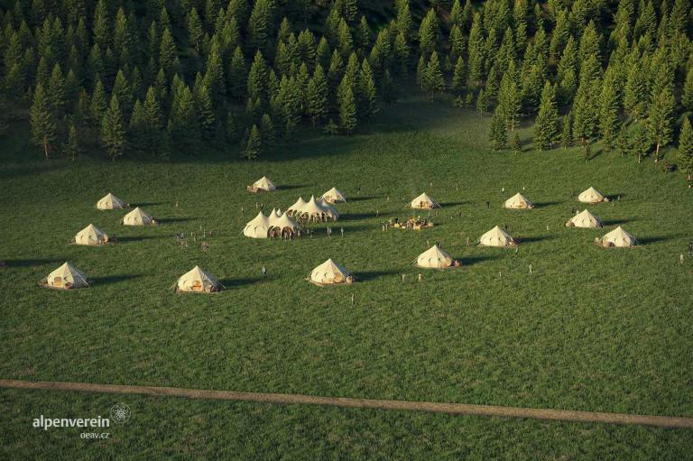 Alpenverein OEAV.CZ Švýcarsko TCS Glamping