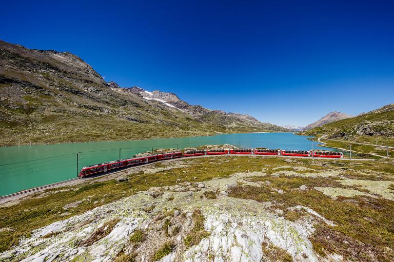 Alpenverein OEAV.CZ Rhétská dráha Švýcarsko